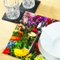 Preview: 10 Tischsets Platzsets abwaschbar Blumenwiese von ARTIPICS mit kleinen Fehlern